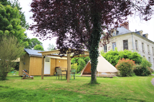 Les Castels Le Brévedent - Lodge tent Premium - Photo 1