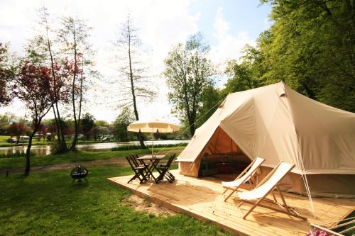 Les Castels Le Brévedent - Lodge tent - Photo 1