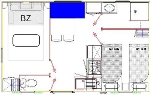 Camping Monaco Parc - Mobile-home BIKINI - 1 bedroom - Photo 2
