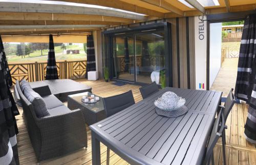 Camping Monaco Parc - Mobile-home OTELLO LUXE - 1 bedroom - Jacuzzi - Photo 4