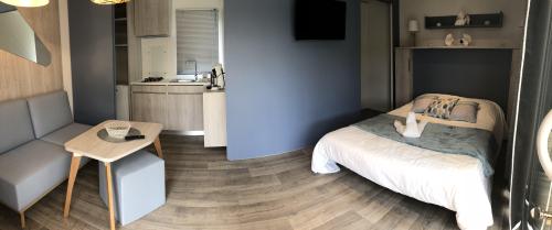 Camping Monaco Parc - Mobile-home OTELLO LUXE - 1 bedroom - Jacuzzi - Photo 5