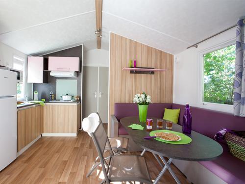 Sea Green - Camping Le Paradis - Mobile home Comfort 3 bedrooms - Photo 3