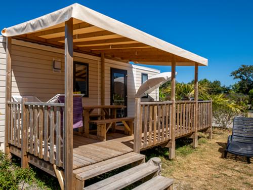 Sea Green - Camping Le Paradis - Cottage Privilège 2 Bedrooms - Photo 1