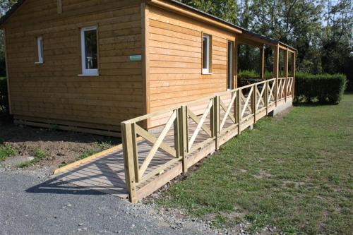 Flower Camping du Port Caroline - Chalet Wheelchair friendly CONFORT + 2 bedrooms 35m² - Photo 7