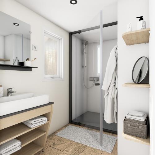 Camping de Matour - Mobil-home NEST - TV + A/C - Photo 7