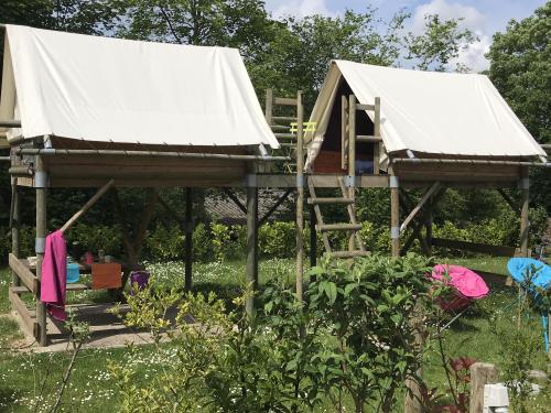 Château des Tilleuls - Tent Bivouac (on mezzanine with picnic table and electricity) - Photo 1