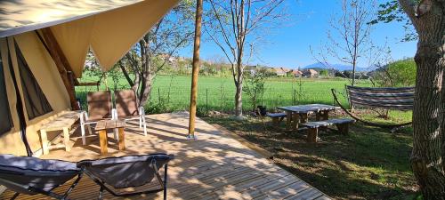 Camping Belle Roche - LODGE EVASION - Photo 4