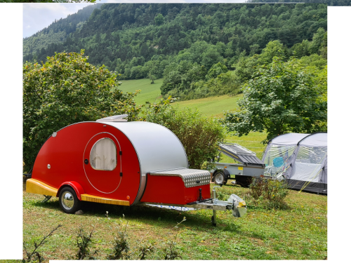 Sites et Paysages Belle Roche - CARAVANE VINTAGE MYDROP SUR PLACE - Photo 1