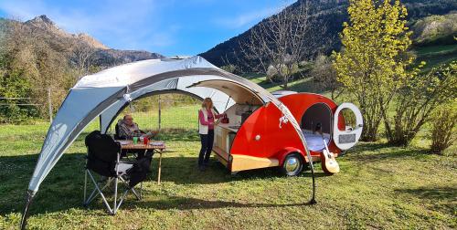 Camping Belle Roche - CARAVANE VINTAGE MYDROP SUR PLACE - Photo 3