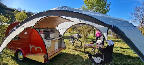 Camping Belle Roche - CARAVANE VINTAGE MYDROP SUR PLACE - Photo 7