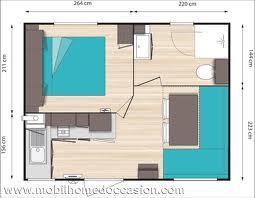 Camping la Roseraie d'Omaha - Mobilhome Cocoon 1 bedroom - Photo 6