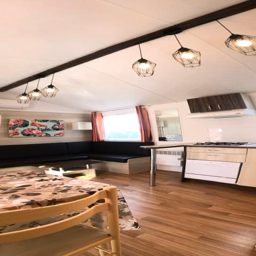 Camping Bois de Gravière - Chalet Mobile Santa Fé 30 m² (2 rooms + Terrace) - Photo 4