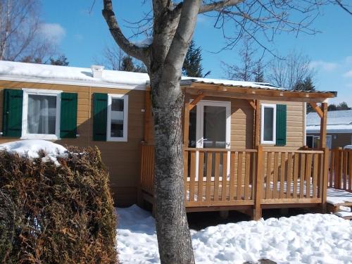 Camping Bois de Gravière - Chalet Mobile Bermude 30m ² (3 rooms + Terrace) - Photo 1