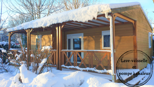 Camping Bois de Gravière - Chalet tradition 35m² (3 rooms + couvert terrace) - Photo 1