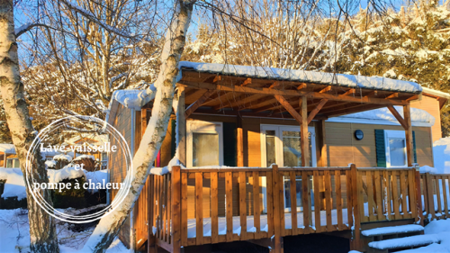 Camping Bois de Gravière - Chalet Mobile Ibiza Espace 31m² PMR (2 bedrooms + terrace) - Photo 1
