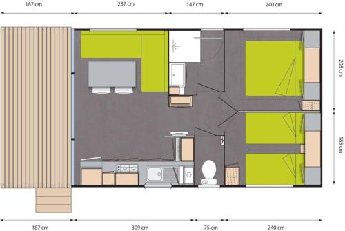 La Sorguette*** - Mobil-home Cigale / Week - Photo 7