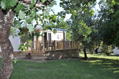 Camping L'Ombrage - Mobile Home PREMIUM AIRCON S (30m², 2 bedrooms + covered Terrace) - Photo 1