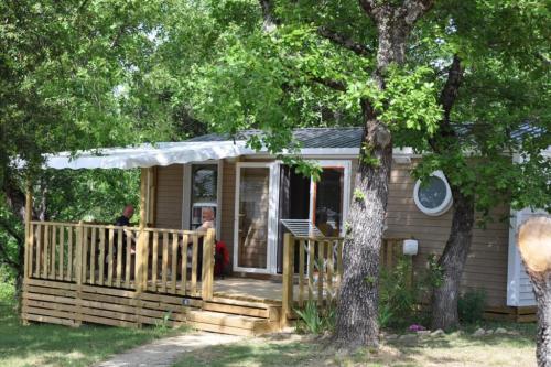 Camping L'Ombrage - Mobile Home PREMIUM AIRCON S (30m², 2 bedrooms +covered Terrace) - Photo 1