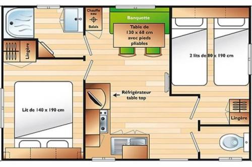 Parc Bellevue - Mobil-Home Venus - Photo 9