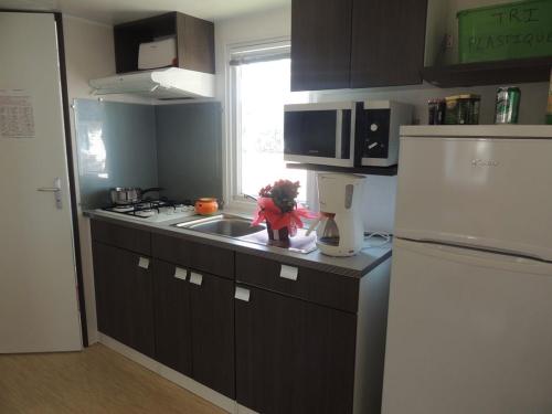 Flower Camping Domaine de Gajan - Mobil-home Confort + SUNNY 20m² (2 Bedrooms - Covered terrace) + TV - Photo 3