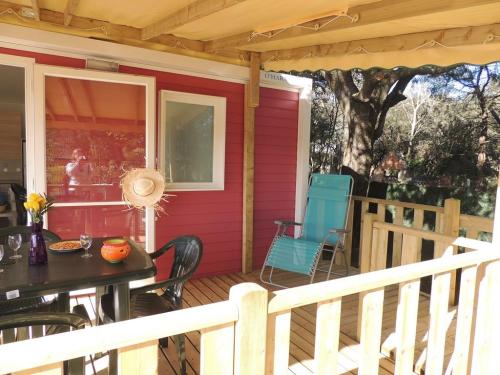 Flower Camping Domaine de Gajan - Mobile Home Confort + LIFE Wheelchair access 32m² + TV (2 bedrooms) - Covered terrace 15m² - Photo 1