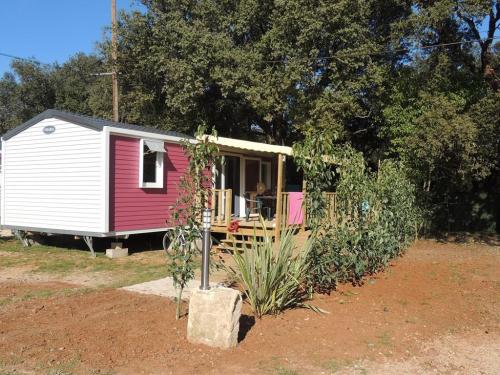 Flower Camping Domaine de Gajan - Mobile Home Confort + LIFE Wheelchair access 32m² + TV (2 bedrooms) - Covered terrace 15m² - Photo 2