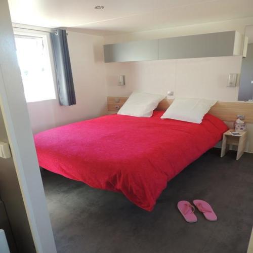 Flower Camping Domaine de Gajan - Mobile Home Confort + LIFE Wheelchair access 32m² + TV (2 bedrooms) - Covered terrace 15m² - Photo 5