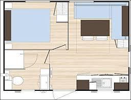 Flower Camping L'Ile d'Offard - Mobile home Confort 18m² 1 bedroom + Half-covered terrace - Photo 6