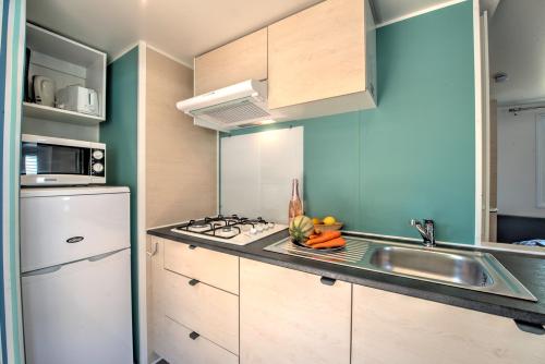 Flower Camping L'Ile d'Offard - Homeflower Premium 30.5m² 3 rooms +Half-terrace + Dishwasher + TV + sheets included - Photo 6