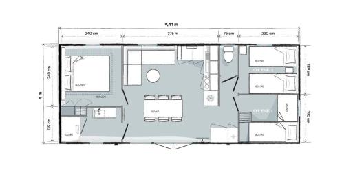 Camping De Vinkenkamp - Chalet (6-person) - Photo 3