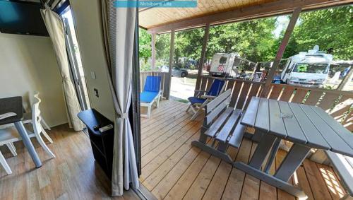 Tahiti Camping & Thermae Bungalow Park - 'Lilla' mobile home - 30m² - 2 bedrooms - Photo 6