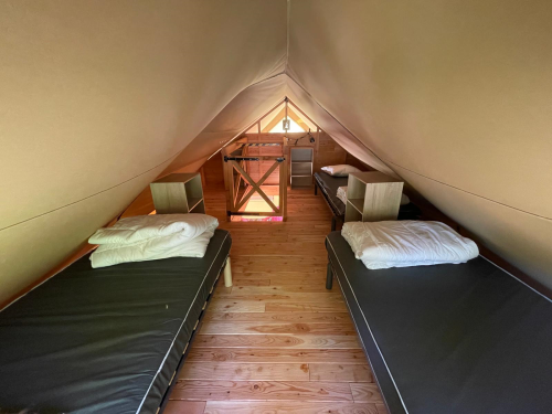 Camping FONTAINE DU ROC - Lodge tent - Photo 10