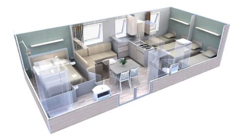 Camping Bell Sol - 3-bedroom Mobile-home - Photo 10