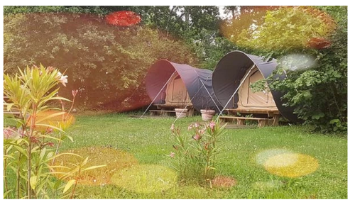 Camping Audinac les Bains - Tente bivouac DK'Bane - Photo 2