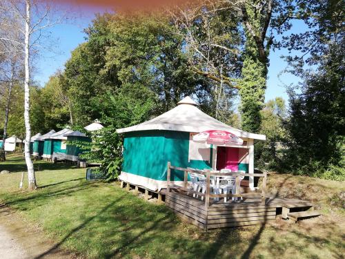 Camping Audinac les Bains - Bungalow canvas TRIGANO - Photo 8