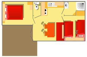 Flower Camping Les Granges - Mobile home Loggia Confort + 32 m² (2 Bedrooms) + terrace - Photo 4