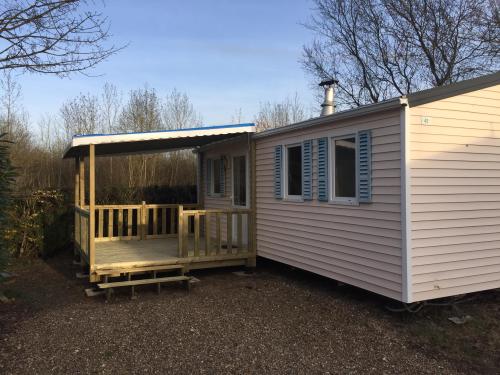 Flower Camping Les Granges - Mobile home Ophea Confort 30 m² (2 bedrooms; 4 people) + terrace - Photo 1