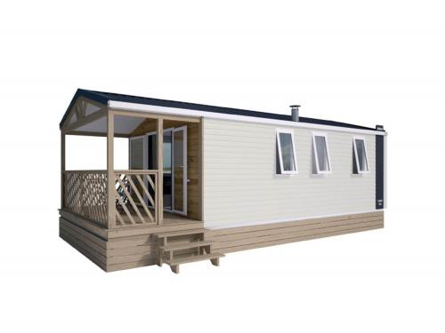 Camping du Chêne Vert - Mobil-home PREMIUM Puycelsi 2 chambes - Photo 2