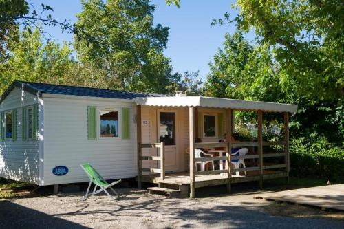 Camping Les Pommiers d'Aiguelèze - Mobile home IRM 2 bedrooms - 28 m² - Photo 1