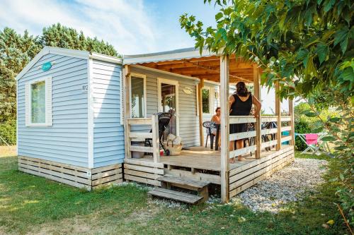 Camping Les Pommiers d'Aiguelèze - O'Hara Mobile home - Photo 4
