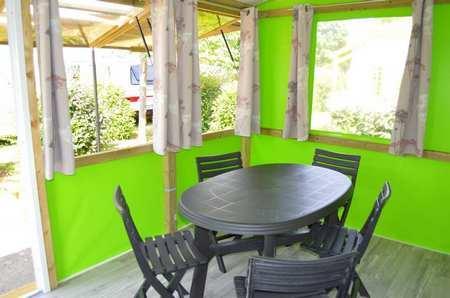 Camping Les Pommiers d'Aiguelèze - Tithome 20 m² - Photo 1