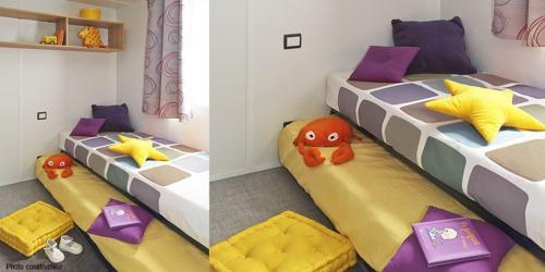 Camping Landes Azur - Mobile home Grand Confort - 3 bedrooms - 2 bathrooms - Photo 2