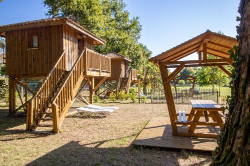 Camping Landes Azur - Cabane pilotis - Photo 3