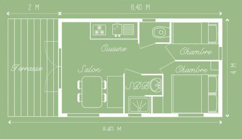 Sites et Paysages La Forêt - Chalet ROJI - 2 rooms - Photo 2