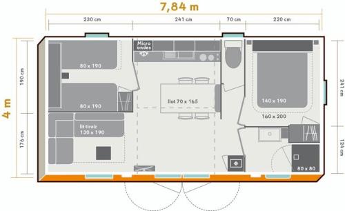 Sites et Paysages La Forêt - Cottage Suite - 2 rooms + living room - Photo 6