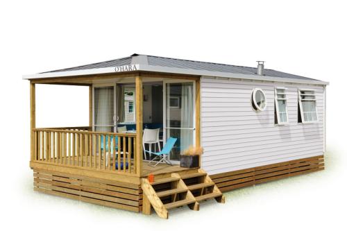 Flower Camping Du Lac De Thésauque - Mobile-home Confort 33m² 2 bedrooms + air-conditioning + TV + Dishwasher + sheltered terrace - Photo 1