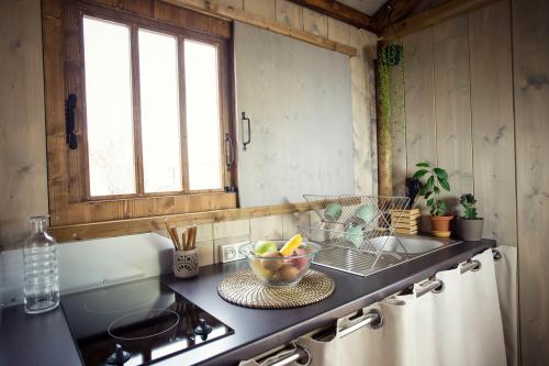 Camping du PIGEONNIER - CABANE LODGE LOU PITCHONIER 39 m2 - 2 bedrooms - Photo 5